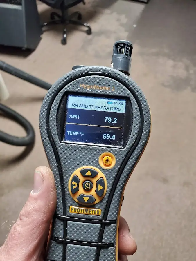 Moisture meter humidity assessment for Mold Remediation & Removal in Carolina Shores